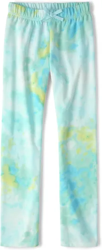 Vista 4 de The Children's Place Pantalones de cintura plegables activos para niñas Tidal Single
