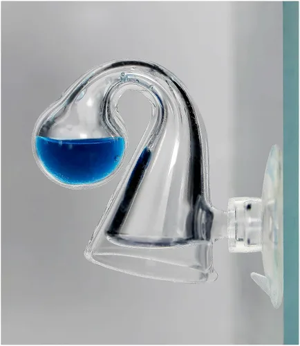 Vista 7 de Aquatic CO2 Drop Checker Forma Desmontable de Gota de Lágrima Sin Solución, Versión Actualizada Comprobador de caídas