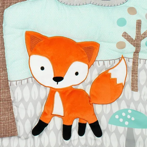 Vista 7 de Bedtime Originals Woodland Friends - Juego de cama para cuna, 3 piezas, multicolor