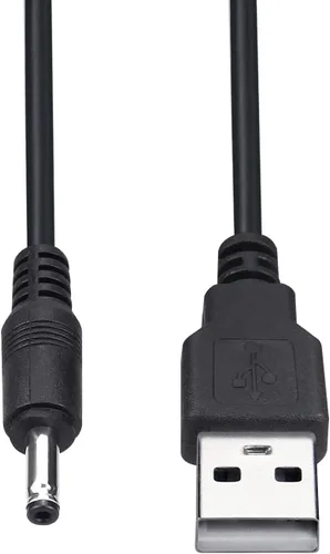 Vista 5 de Cable de carga para cepillo de dientes eléctrico Fairywill Sonic - Cable de carga negro Cable USB de repuesto, 5 pies