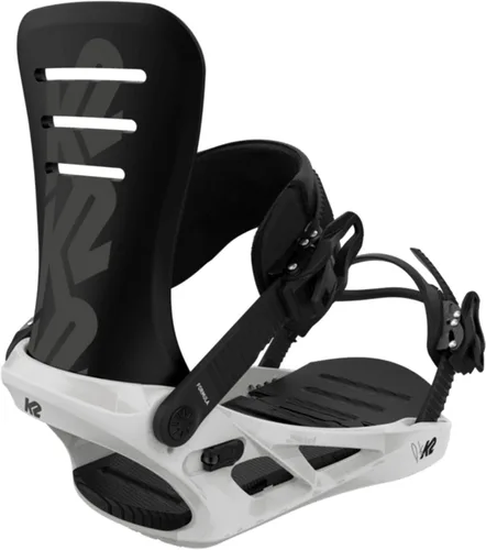 Vista 9 de K2 Formula - Fijaciones de snowboard para hombre, flexible sensible, soporte estable, control fiable, para todo tipo de montaña, estilo libre Negro