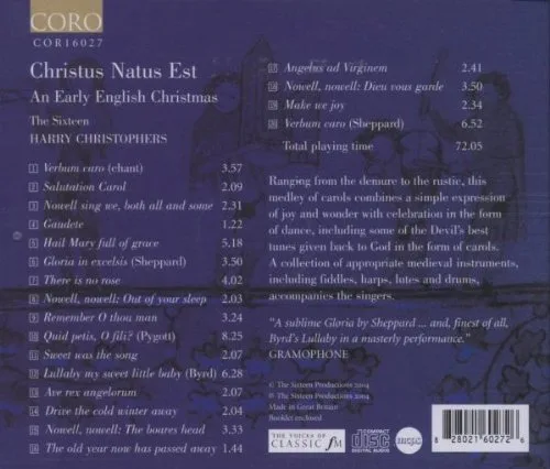 Vista 2 de Christus Natus Est Early English Christmas