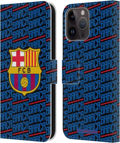 Vista 88 de Head Case Designs Funda de piel con licencia oficial del FC Barcelona Barca Crest Patterns, tipo cartera, compatible con Apple iPhone 11