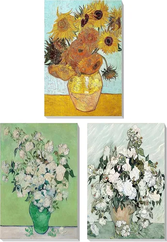 Vista 15 de Kit de pintura por números para adultos con marco de madera, kit de pintura por números de flores silvestres para adultos, kit de pintura acrílica