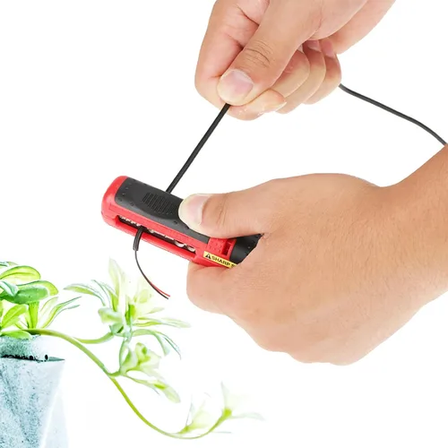 Vista 5 de Herramienta de desmontaje universal de cables para electricista multifuncional Cortador de desmontaje de cables Pelacables Herramienta de pelado