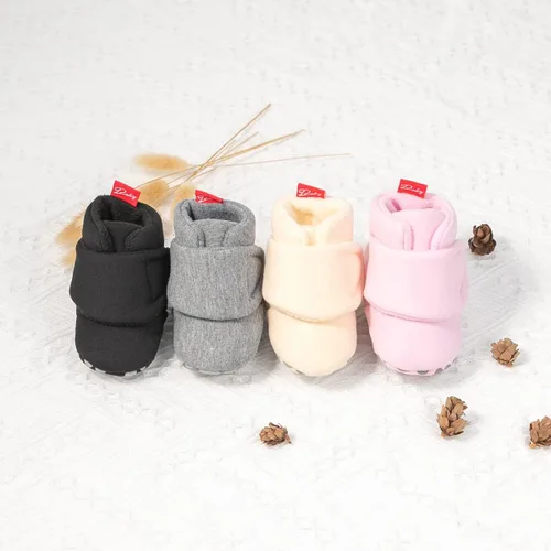 Vista 184 de Sawimlgy - Botines de algodón antideslizantes para recién nacido, con agarre, para cuna o para el invierno