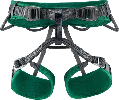Vista 14 de KAILAS B4 Arnés de escalada en roca para hombre, arnés de techo, cinturón de seguridad, equipo de escalada ajustable, alpinismo, ligero Naranja