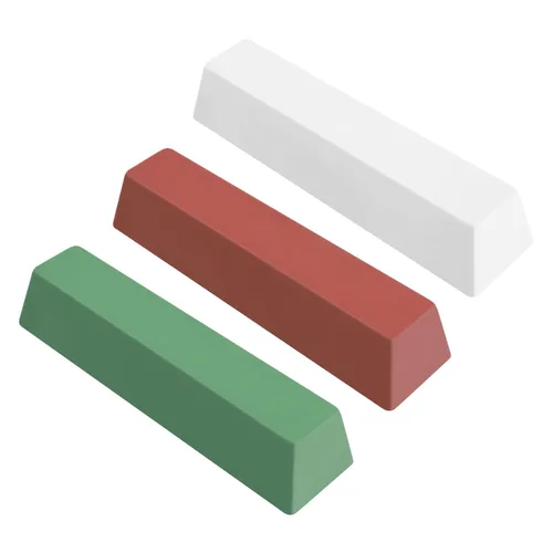 Vista 14 de SCOTTCHEN Mini Compuestos de corte para pulir 4 onzas - Verde Fino/Blanco Medio/Rojo Grueso - Paquete de 3