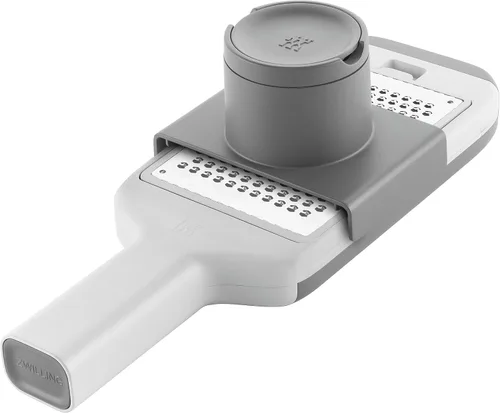 Vista 11 de ZWILLING Z-Cut Tower - Rallador multifuncional de caja, tecnología de rejilla más rápida, rallador de queso, rallador de ajo, rebanador, rallador
