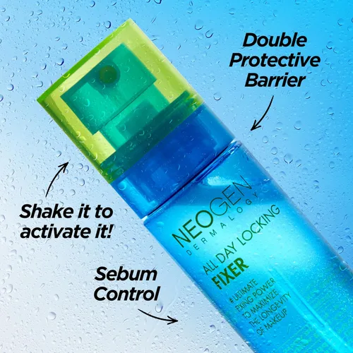 Vista 4 de NEOGEN - Spray fijador de maquillaje para todo el día, hidratante y control de sebo sin peso, fijador de acabado no graso de larga duración, 2.7 fl