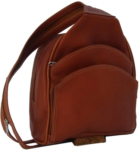 Vista 3 de Piel Leather Mochila Sling, Saddle, Mochila Sling