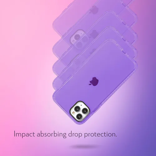 Vista 6 de SteepLab Funda de barrera para iPhone - Funda absorbente de impactos con protección de cuerpo completo y bisel elevado