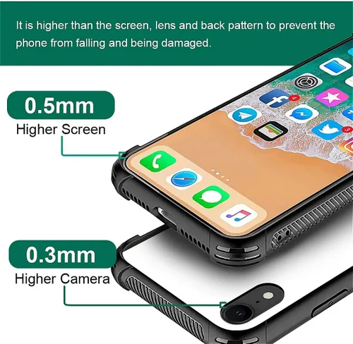 Vista 20 de Compatible con funda para iPhone 6 Plus/6s Plus,Bite Your Teeth Diseño de patrón asombroso, funda trasera dura de PC anti-arañazos y a prueba
