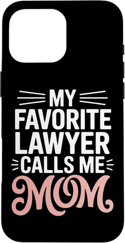 Vista 19 de My Favorite Lawyer Calls Me Mom Proud Law School Parent Case for iPhone 17