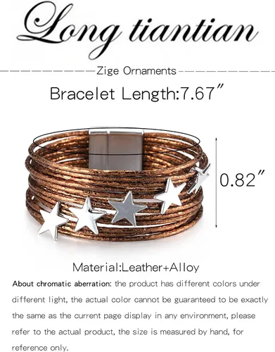 Vista 6 de Long tiantian Pulseras bohemias para mujer, hechas a mano, con cuentas de semillas, pulsera para hombre, joyería bohemia, regalos de verano