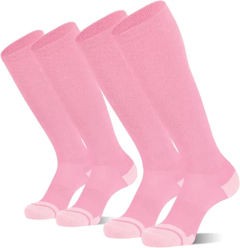 Vista 8 de CS CELERSPORT Paquete de 2 / 3 calcetines de béisbol para jóvenes, niños y adultos, calcetines de fútbol de sóftbol sobre la pantorrilla