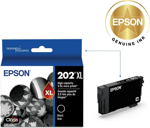 Vista 2 de Epson T202XL Cyan T202XL220 Claria. Cartucho de tinta cian., Negro XL