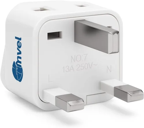 Vista 14 de Adaptador de corriente universal internacional convertidor de punta de enchufe - Convertir Europa, EU/UK/CN/AU a Estados Unidos - Ideal