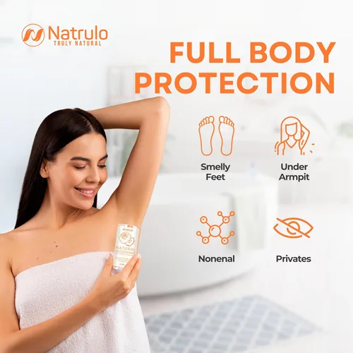 Vista 2 de Desodorante caqui – Desodorante de cuerpo entero totalmente natural para mujeres y hombres – Extracto de caqui japonés que ayuda a eliminar el olor