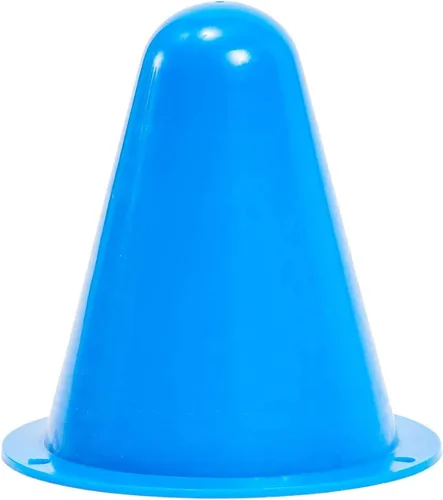 Vista 5 de [Usado] Mini Plastic Cones - Durable Polyethylene & Soccer Training Equipment - Classroom Activities & PE Supplies for Elementary - Dance Practice &