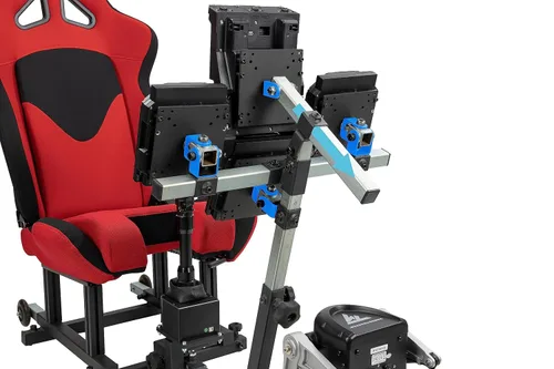 Vista 7 de SimFab Flight Sim Add-on Kit MFD Holder Bracket Assembly Kit. Compatible with Thrustmaster MFD cougar bezels. WinWing MIP bezels or active displays.