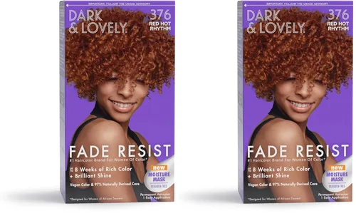 Vista 28 de SoftSheen-Carson Dark and Lovely Fade Resist - Tinte permanente y acondicionador para el cabello, de color intenso, cubre hasta el 100%