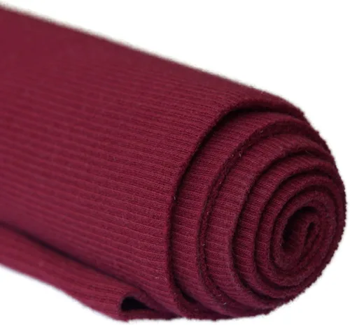Vista 26 de TinaKim Tela elástica acanalada, cinturas, cuello, puños, chaqueta, sudadera con capucha, material para coser ropa (rosa 1, 43 x 8 pulgadas)