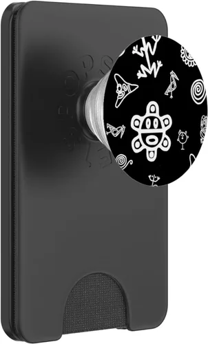 Vista 7 de Simbolos Tainos Tallados Indios de Puerto Rico Boricua Pride PopSockets intercambiables PopGrip