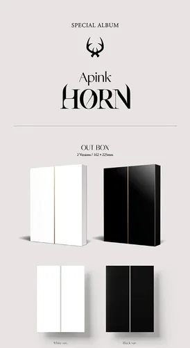Vista 5 de DREAMUS Apink - Horn [White ver.] (Álbum especial) Álbum+Beneficios de pre-pedido+CulturaRegalo coreano
