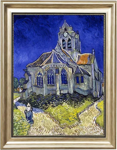 Vista 71 de ELITEAART- La noche estrellada por Vincent Van Gogh, pintura al óleo, reproducción de pintura al óleo, impresión en lienzo giclée, tamaño marcado