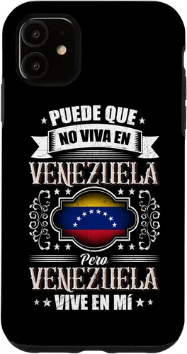 Vista 8 de Funda para iPhone 16 Puede Que Yo No Viva En Venezuela, Pero Venezuela Vive En Mí