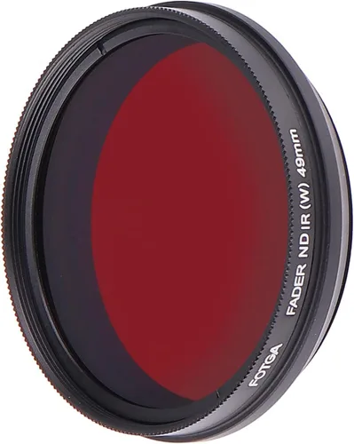 Vista 16 de FocusFoto FOTGA - Filtro IR infrarrojo ajustable todo en uno de 1.693 in, lente de rayos X, variable de 530 nm a 650 nm, 680 nm, 720 nm, 750 nm