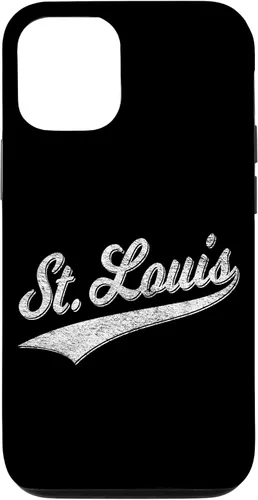 Vista 25 de Funda para iPhone 12 Pro Max ST. LOUIS MISSOURI VARSITY SCRIPT SPORTS JERSEY