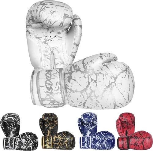 Vista 8 de Athllete Boxistar - Guantes de boxeo para hombre y mujer, de 8 a 16 onzas con acolchado óptimo