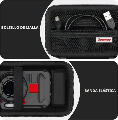Vista 5 de Funda de transporte para cámara digital KODAK PIXPRO WPZ2, color Negro