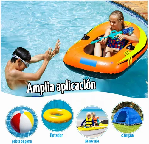 Vista 5 de Parche de vinilo submarino para piscina de 49 x 34 pulgadas para sobre el suelo