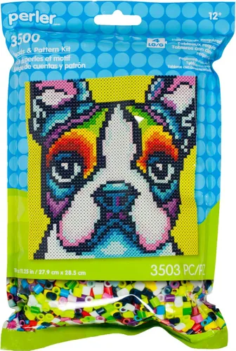 Vista 7 de Perler Tyrannosaurus Rex Pattern Bag Beads Kit, 3500pcs, Dino