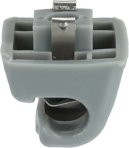 Vista 7 de X AUTOHAUX Retenedor plástico del soporte del clip del gancho de la visera del sol del coche gris 126-810-00-12-8412 para Mercedes Benz W123 W124