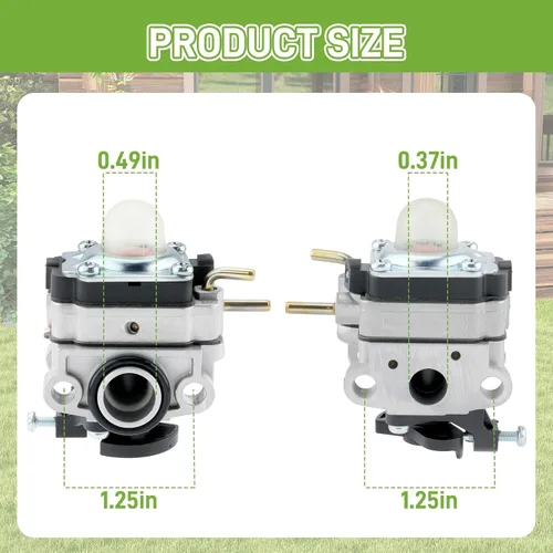 Vista 7 de 753-06220 Kit de carburador para Troy-Bilt TB146EC TB525EC TB525ES TB539ES TB575EC TB575ES TB590EC para Cub Cadet BC509 SS418 para máquinas de patio