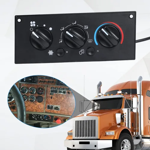 Vista 2 de 599-5511 Panel de módulo de control climático A/C - Reemplazo para Kenworth W900 T800 T600A C500 T300 2002-2006