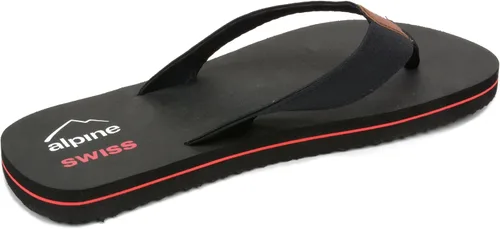 Vista 3 de Alpine Swiss Sandalias de playa para hombre, ligeras con suela de EVA y cómodas