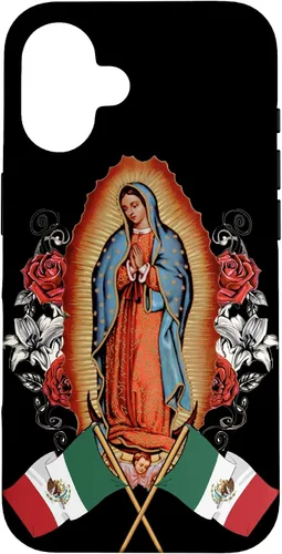 Vista 31 de Funda para iPhone 12 mini Nuestra Señora Virgen De Guadalupe Virgen María Mexicana
