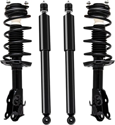 Vista 53 de Detroit Axle - Kit de amortiguadores de 4 puntales para Ford Escape 14-19, 2 puntales delanteros con resorte helicoidal 2 amortiguadores traseros