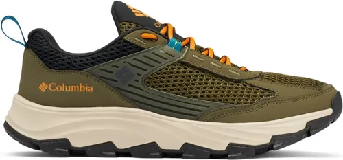 Vista 6 de Columbia Zapatos de senderismo Hatana Breathe para mujer, Nori, ámbar dorado