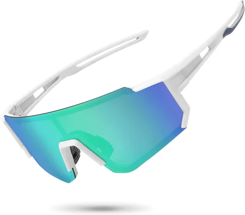 Vista 47 de STORYCOAST Lentes de sol deportivos polarizados para hombres y mujeres, para conducir, pesca, ciclismo, bicicleta de montaña, protección UV400