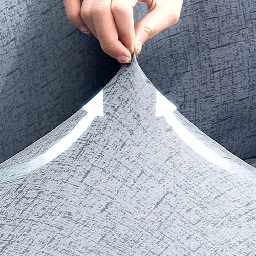 Vista 3 de Konsilsa Funda de sofá en forma de L, funda elástica seccional para sofá, funda protectora de muebles súper suave (color : A, tamaño: 35.4-55.1 in)