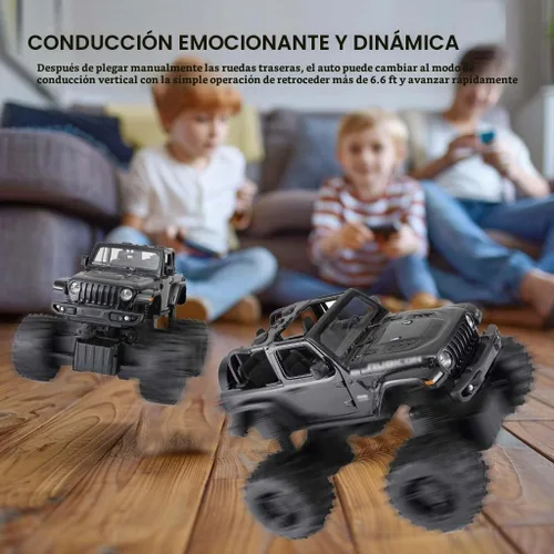 Vista 3 de Coche RC todoterreno con licencia 1/14 para Jeep, puertas abiertas, luces