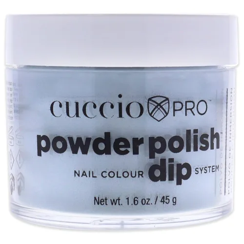 Vista 10 de Cuccio Esmalte de uñas en polvo de color, laca para manicura y pedicura, polvo altamente pigmentado que está finamente molido, acabado fuerte