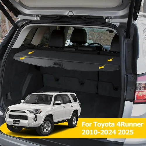 Vista 2 de AUXMART Cubierta de Carga para Toyota 4runner 2010-2024 Cubierta Trasera de Carga Cubierta de Maletero Retráctil Pantalla Protectora para Toyota