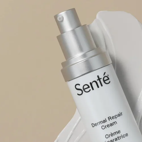 Vista 8 de Senté Dermal Repair Crema facial Nutritiva para rosácea, piel sensible y después del procedimiento Hidrata y suaviza con HSA patentada